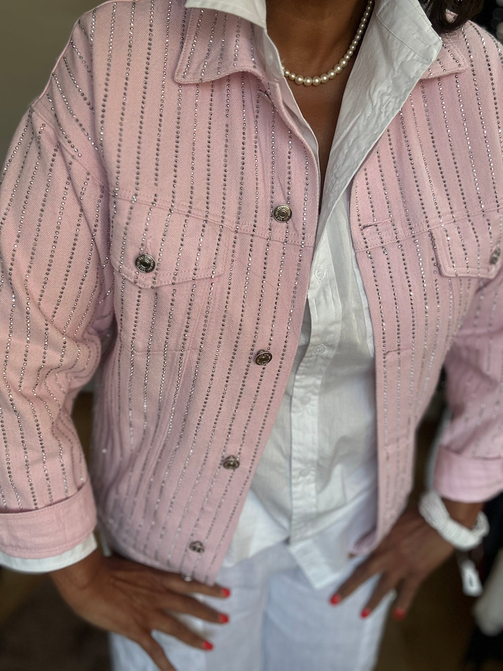 Sparkle Jean Jacket