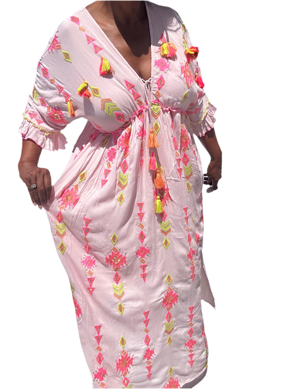 Bohemian style summer dress