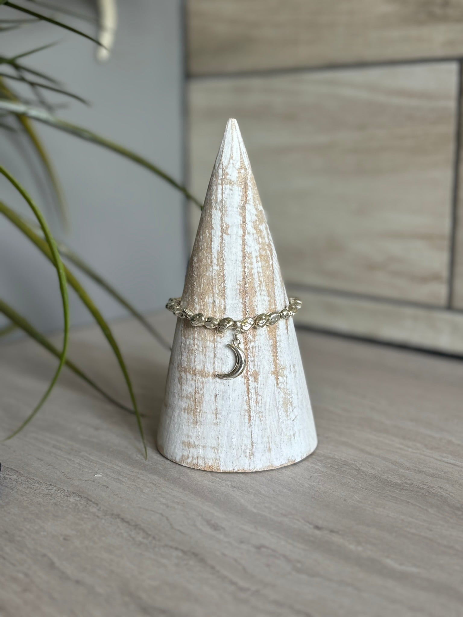 Beaded Moon Bracelet