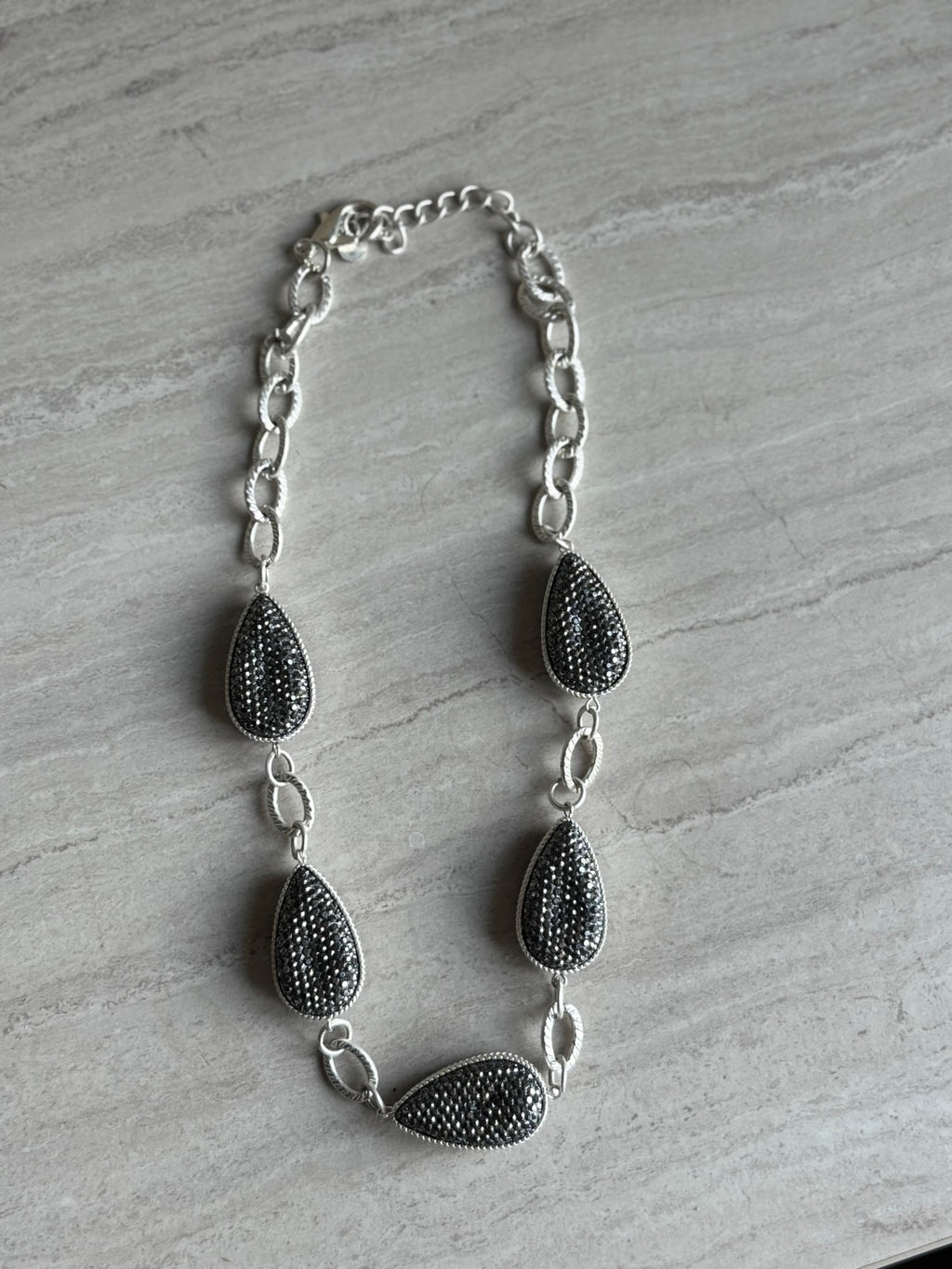 Tear drop necklace
