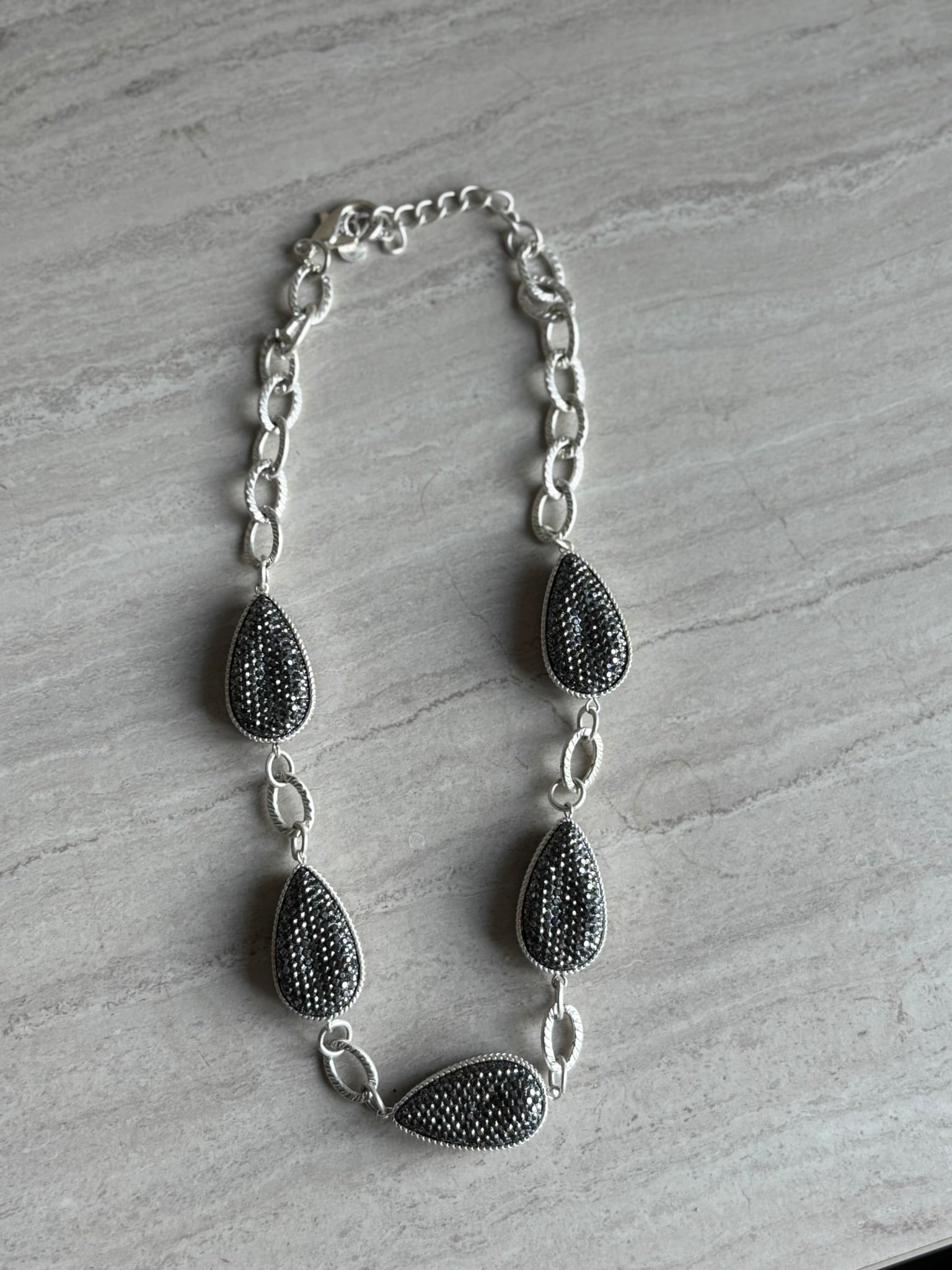 Tear drop necklace