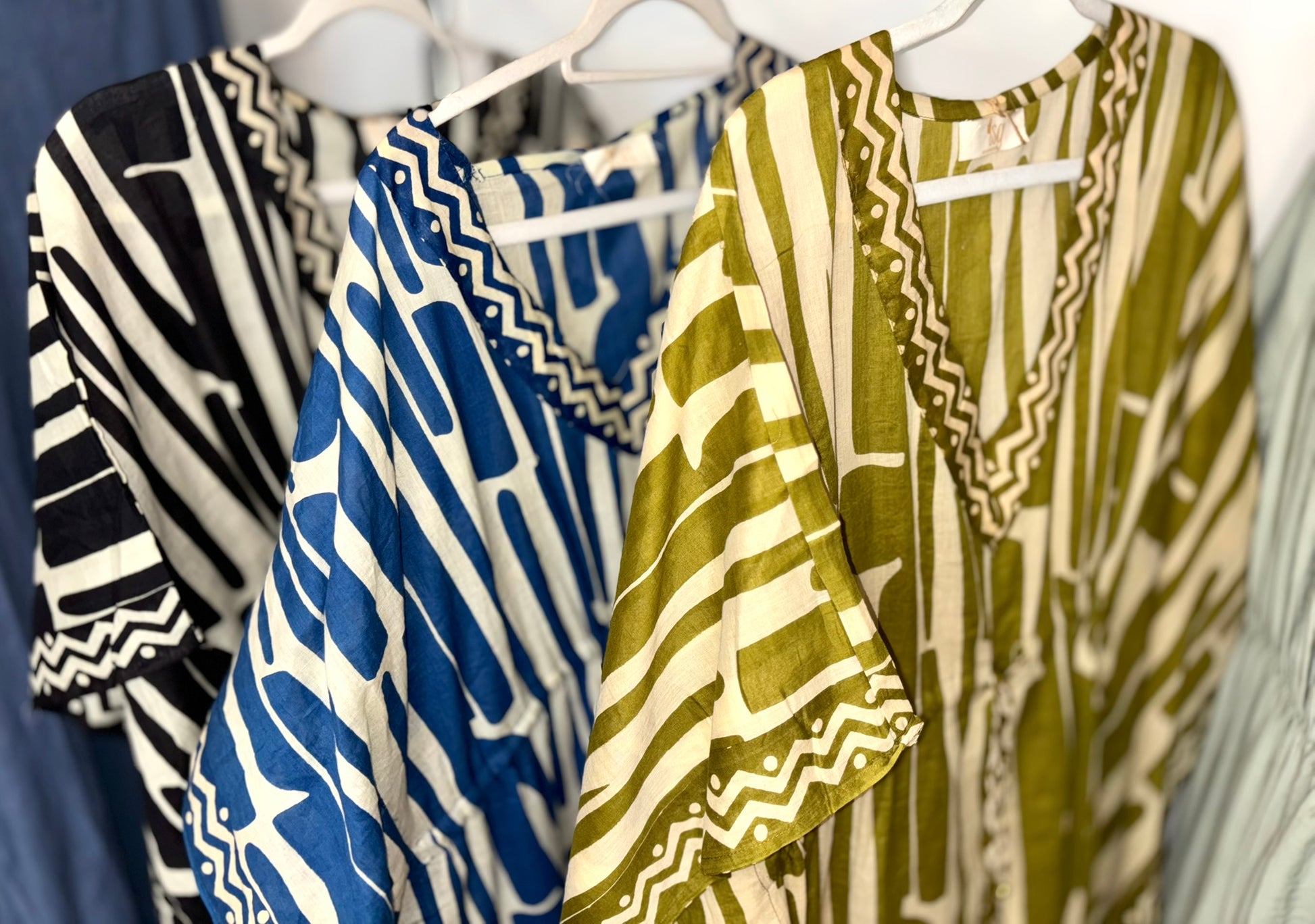Abstract Long Dress
