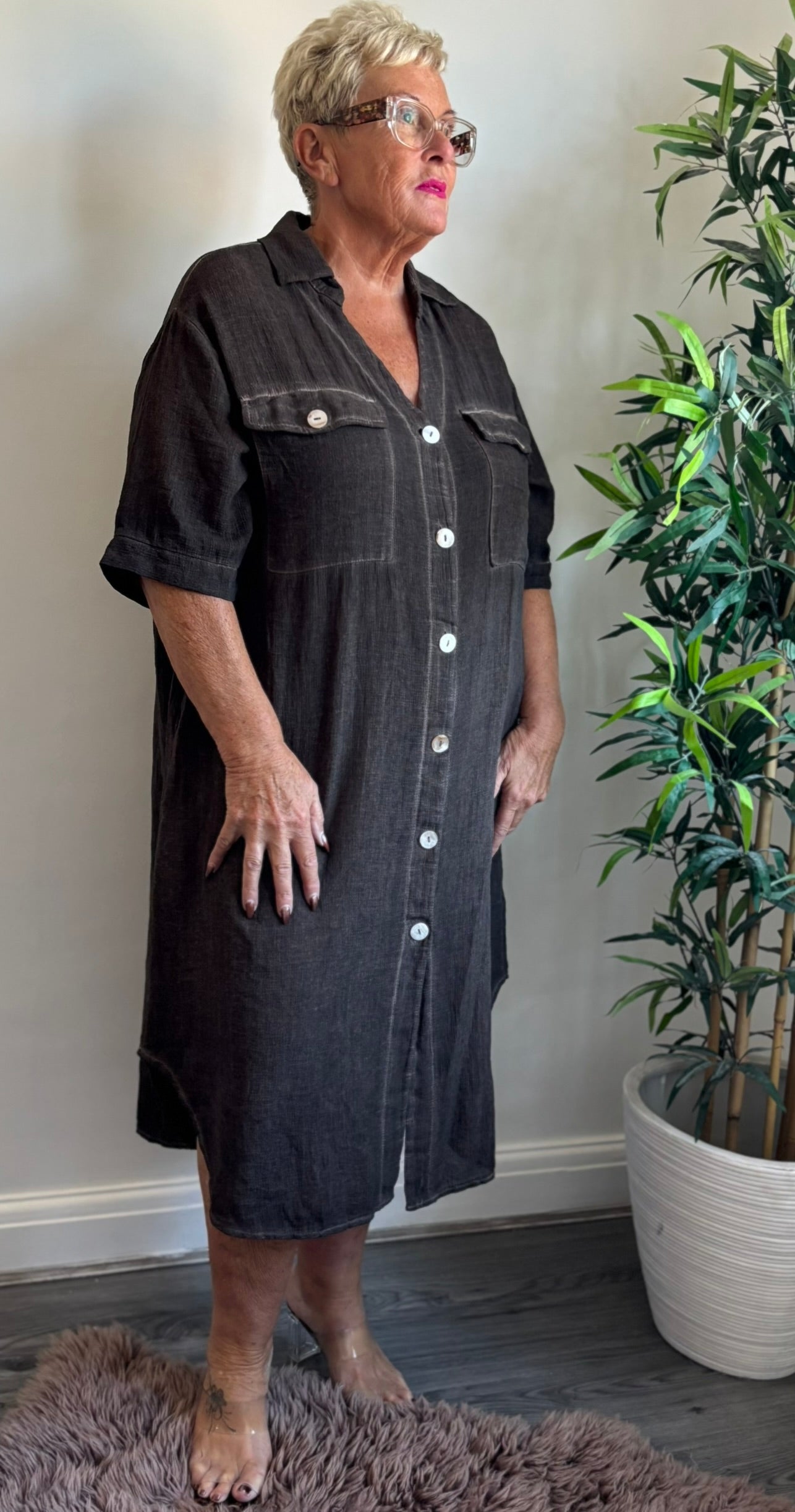 Cotton T-shirt Dress