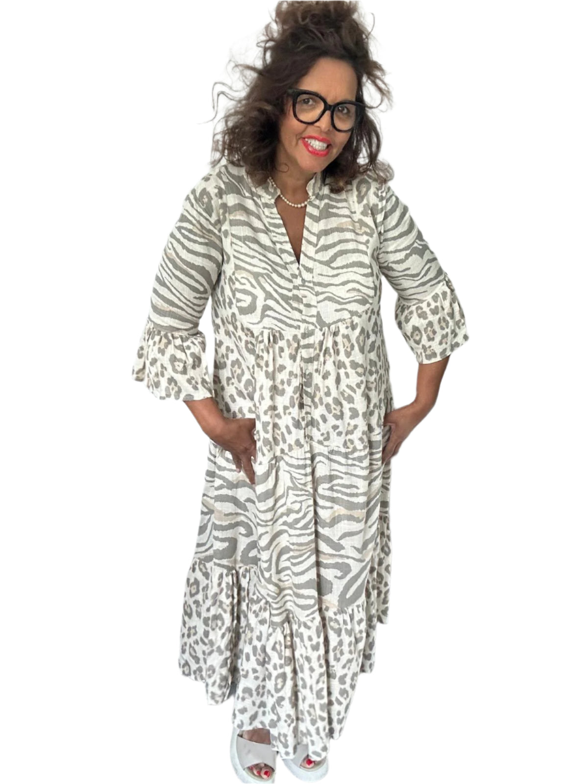 Long Midi summer dress