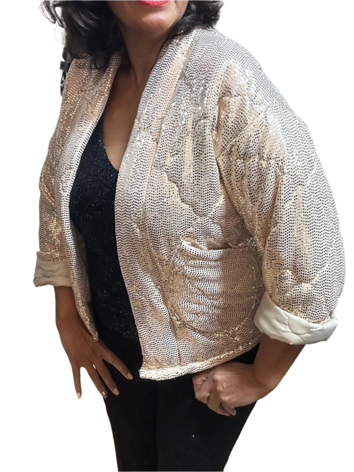 Silver Sparkly Jacket