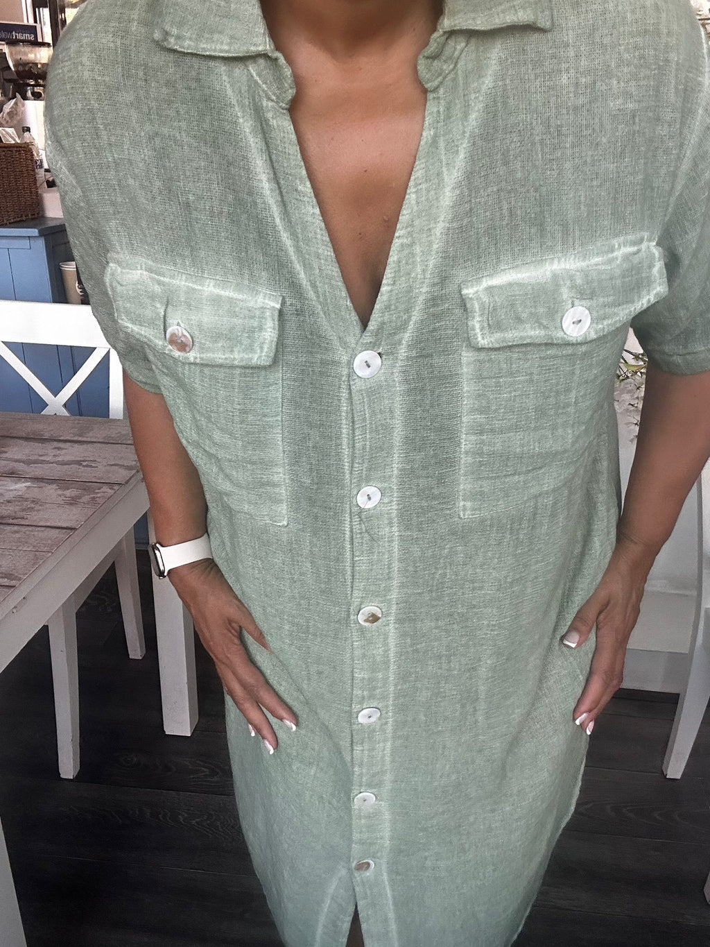 Cotton T-shirt Dress