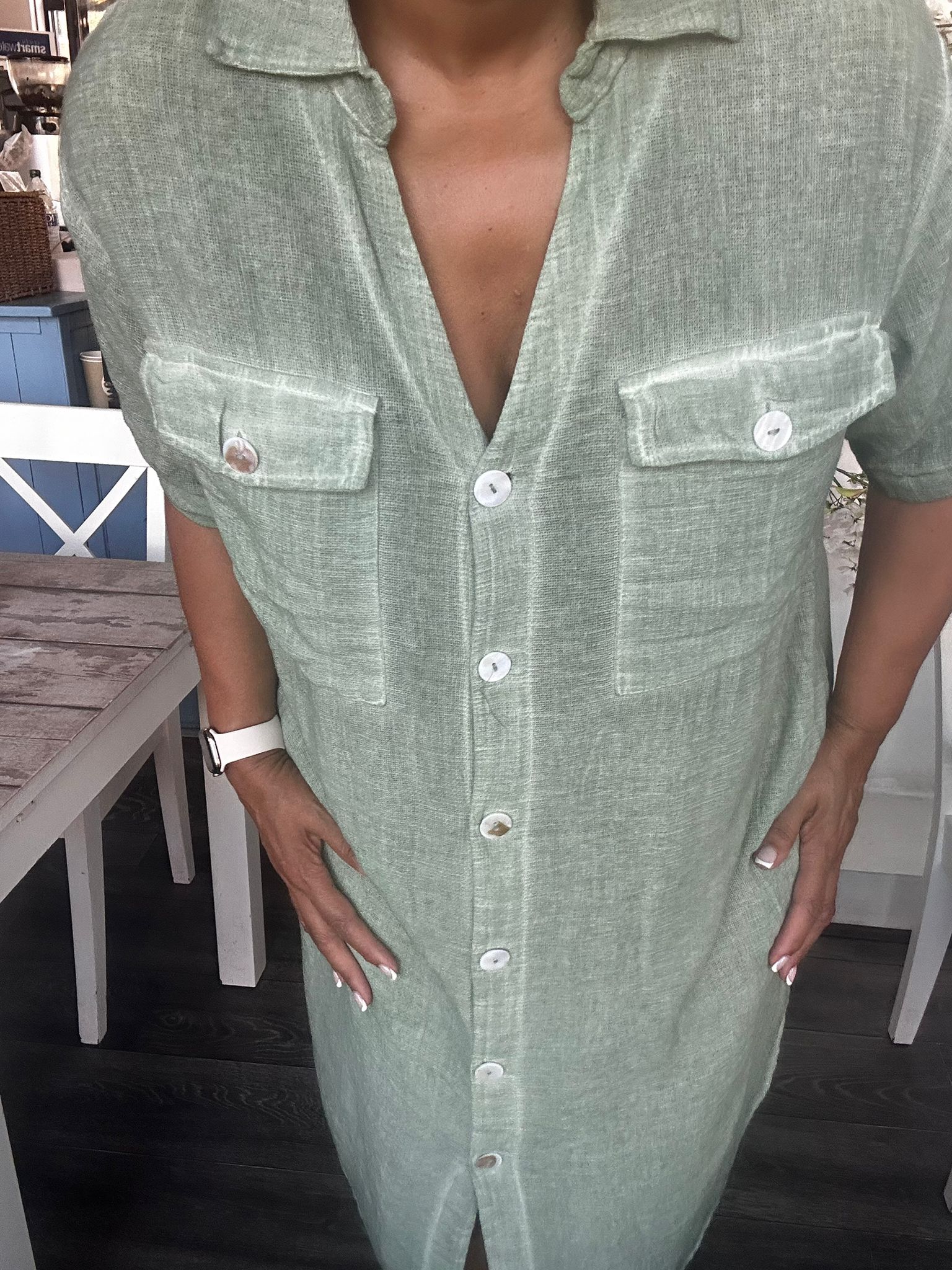 Cotton T-shirt Dress